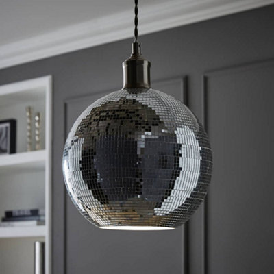 Valuelights Dolly Disco Mirror Ball Ceiling Lamp Shade (D)25Cm - image 1
