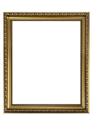 Frames By Post Shabby Chic Antique Gold Photo Frame 50 X 23 Cm - image 1