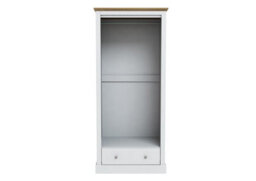 LPD Devon White 2-Door Wardrobe - Classic Elegance With Spacious Storage & Timeless Design - thumbnail 4