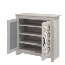 Gfw Tiverton Shoe Cabinet Dusty Grey Oak - thumbnail 4