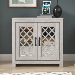 Gfw Tiverton Shoe Cabinet Dusty Grey Oak - thumbnail 1