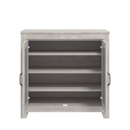 Gfw Tiverton Shoe Cabinet Dusty Grey Oak - thumbnail 3