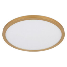 Luminosa Lighting Luminosa Sapana 30Cm Round Flush Ceiling Light Brass-Coloured Matt Ip44 Led 3000K - thumbnail 2