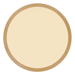 Luminosa Lighting Luminosa Sapana 30Cm Round Flush Ceiling Light Brass-Coloured Matt Ip44 Led 3000K - thumbnail 3