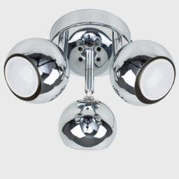 Valuelights Silver Ceiling Bar Spotlight And Gu10 Spotlight Led 5W Cool White 6500K Bulbs - thumbnail 4