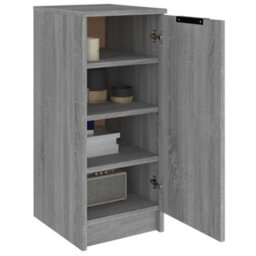 Berkfield Shoe Cabinet Grey Sonoma 30X35X70 Cm Engineered Wood - thumbnail 4