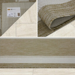 Homeart Outdoor Rugs Easy Cleaning Area Rugs For Balcony,garden,picnic,uv Weather Resistant Beige Cream, 140 X 200 Cm - thumbnail 5