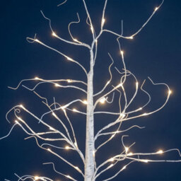 4Ft Led Lit Twig Christmas Tree With 56 Warm White Led Lights - thumbnail 5