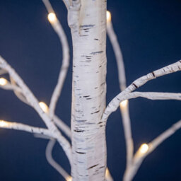 4Ft Led Lit Twig Christmas Tree With 56 Warm White Led Lights - thumbnail 6