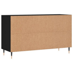 Berkfield Shoe Cabinet Black 102X36X60 Cm Engineered Wood - thumbnail 6