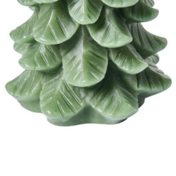 Beliani Set Of 3 Led Candles Veloura Christmas Tree 16 Cm Green - thumbnail 8