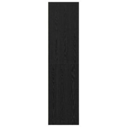 Walplus Wardrobe With Shelf Black Oak 100 X 50 X 200 Cm Engineered Wood - thumbnail 7