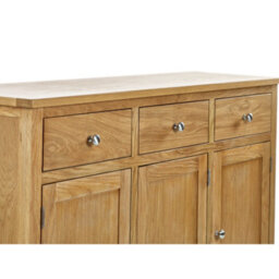 Oakham Premium Kinloch Large Sideboard In Oak - thumbnail 4