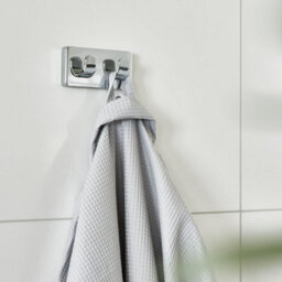 Smedbo Polished Chrome Towel Hooks Wall Mounted Bathroom Storage - thumbnail 2