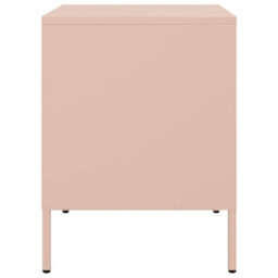 Berkfield Bedside Cabinets 2 Pcs Pink 36X39X50.5 Cm Steel - thumbnail 7