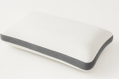 Aamira Luxury Shredded Memory Foam Bed Pillow 70X45Cm, Orthopaedic Neck Back & Side Support, Bamboo Washable Cover - image 1