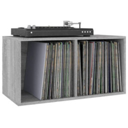 Vidaxl Vinyl Storage Box Grey Sonoma 71X34X36 Cm Engineered Wood - thumbnail 5