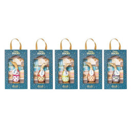 Dcuk Dinky Baker Design Wooden Duck Ornament - Hand Crafted, Gift Boxed, Natural Wood, 10.5 X 3.5 Cm - thumbnail 2