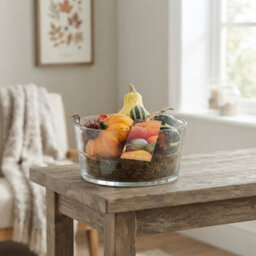 Sacramento Decorative Arrangement In Glass Bowl - 20Cm - thumbnail 5