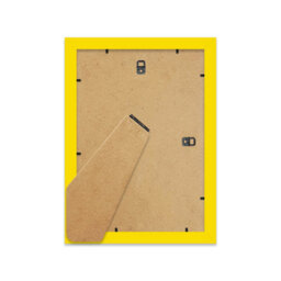 A5 Yellow Picture Frame With Mount For A6 (10.5 X 14.8Cm - 4.1 X 5.8In) Poster, Photo, Artwork, Or Print. - thumbnail 6