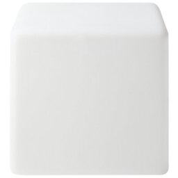 Wyld And Coco Outdoor Led Cube Floor Lamp White Ip54 Waterproof With Remote, 39 X 39 X 39 Cm - thumbnail 4