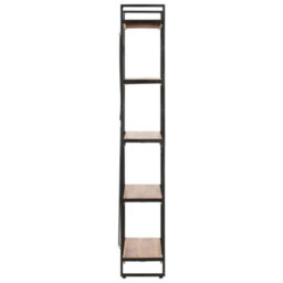 Vidaxl 5-Tier Bookcase 140X30X180 Cm Solid Acacia Wood Bookcases - thumbnail 3