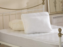 Lancashire Textiles Hotel Quality Sleep On A Cloud 4 Inch Adjustable Support Gusseted Pillow - thumbnail 4