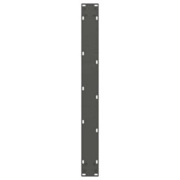 Berkfield Dining Table Legs V-Shape 3 Pcs Anthracite 100X(72-73.3) Cm Steel - thumbnail 7