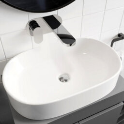 Affine Bathroom Wall Hung Vanity Unit White Basin Cabinet Storage Drawer Shelf 1100mm - thumbnail 5