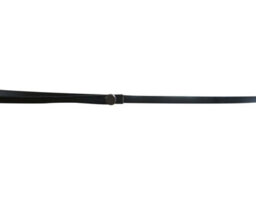 Nielsen Amos Round Metal Mirror With Leather Hanging Strap, Black, 50Cm - thumbnail 3