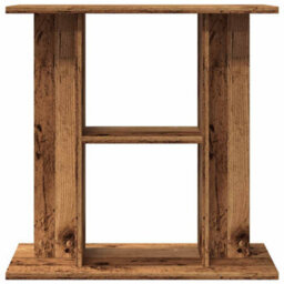 Walplus Old Wood Aquarium Stand 60X30X60 Cm Engineered Wood (Stand Only) - thumbnail 4