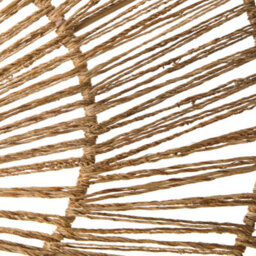 Wyld And Coco Bohonest Pendant Lamp Natural Jute Woven Asymmetrical Open Bulb, W61 X D50 X H131Cm - thumbnail 9