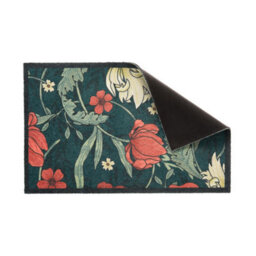 Artsy Doormats William Morris Rose Indoor Washable Doormat 80X50Cm - thumbnail 4