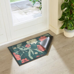 Artsy Doormats William Morris Rose Indoor Washable Doormat 80X50Cm - thumbnail 6