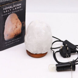 Crystal Rock Himalayan Salt Lamp - 1.5-2Kg Natural Air Purifier - thumbnail 4