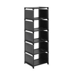 6Layer Shoe Rack Home Entryway Storage Cabinet Large Capacity Organizer - thumbnail 2