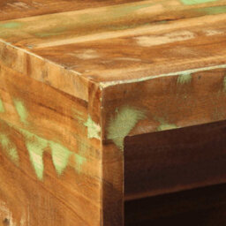 Berkfield Wall-Mounted Tv Cabinet 80X30X19 Cm Solid Wood Reclaimed - thumbnail 7