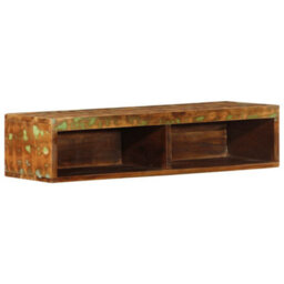 Berkfield Wall-Mounted Tv Cabinet 80X30X19 Cm Solid Wood Reclaimed - thumbnail 2