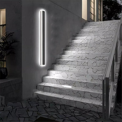 Modern Outdoor Wall Lights Waterproof Sconce Lighting 60Cm(Cool Light) - image 1
