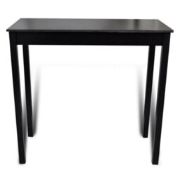 Berkfield Bar Table Mdf Black 115X55X107 Cm - thumbnail 3