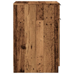 Walplus Desk Cabinet Old Wood 33X50X75 Cm Engineered Wood - thumbnail 6