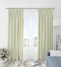Lister Cartwright  28 mm Wooden Curtain Poles Fixed Length (Truffle Stopper, 240 Cm) - thumbnail 2