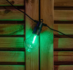 Samuel Alexander Set Of 20 Indoor Outdoor Connectable Festoon Lights With Multi Coloured Leds - thumbnail 6