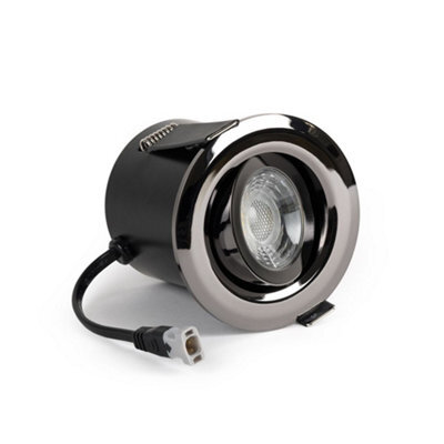 Black Nickel 6W Led Downlight - 3K Warm White - Dimmable & Tilt Ip44 - Se Home - image 1
