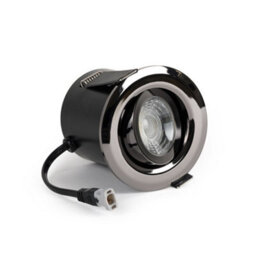 Black Nickel 6W Led Downlight - 3K Warm White - Dimmable & Tilt Ip44 - Se Home