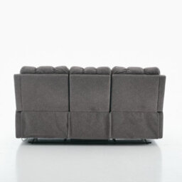 Manual Recliner Sofa, 3 Seater Fabric Upholstery Recliner Sofa - thumbnail 7