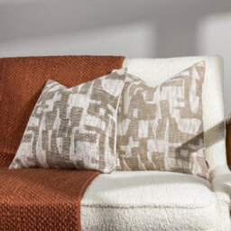 HÖEM Hoem Ola Jacquard 100% Cotton Polyester Filled Cushion - thumbnail 5