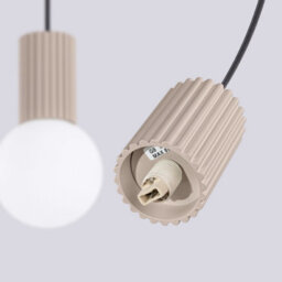 Sollux Lighting Halo Aluminum/glass Taupe 2 Lights Modern Pendant Lamps - thumbnail 7