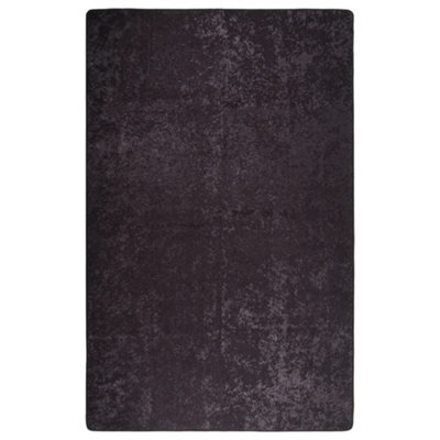Berkfield Rug Washable 160X230 Cm Anthracite Anti Slip