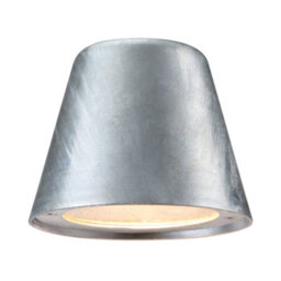 Nordlux Aleria Outdoor Galvanized Steel Wall Light Coastal/marine Safe Silver,mains - thumbnail 3